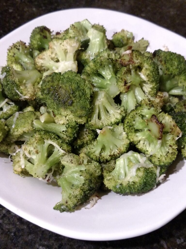 roasted parmesan broccoli