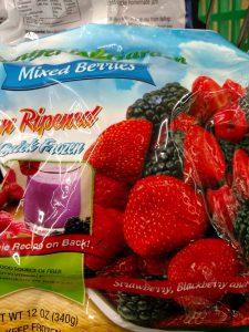 mixed berry bag