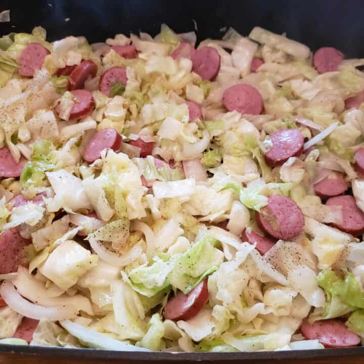 Cabbage and Smoked Sausage