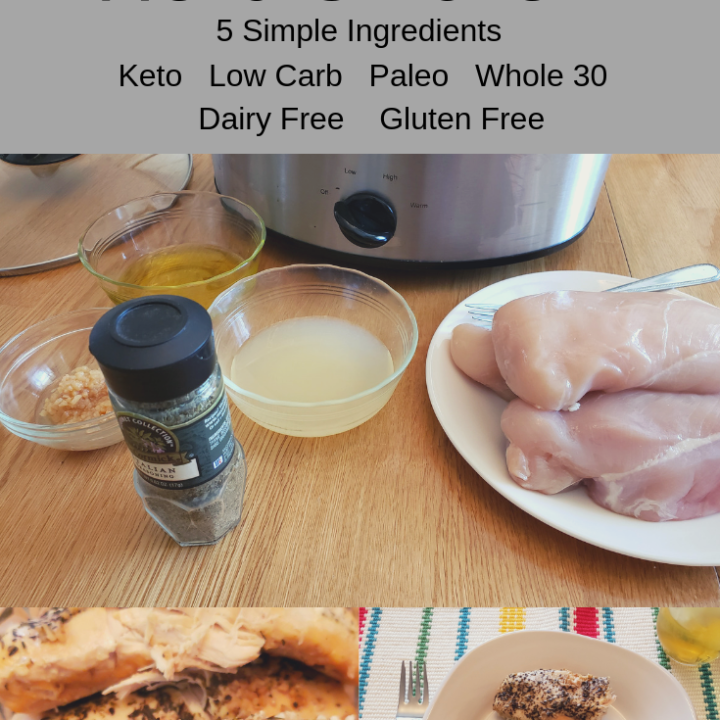 Crock Pot Garlic Herb Chicken