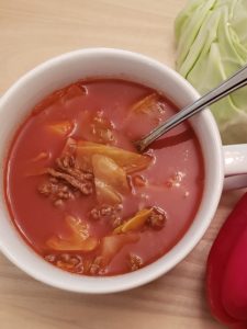 Low Carb Beefy Cabbage Soup