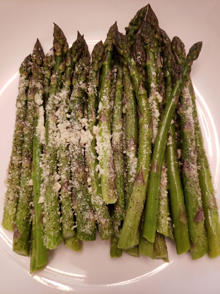 Roasted Parmesan Asparagus