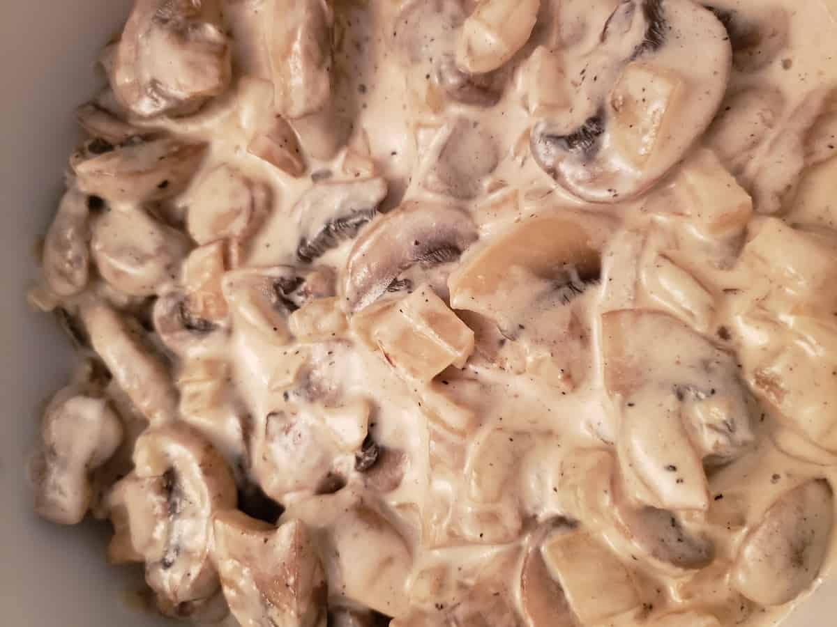 Creamed Mushrooms