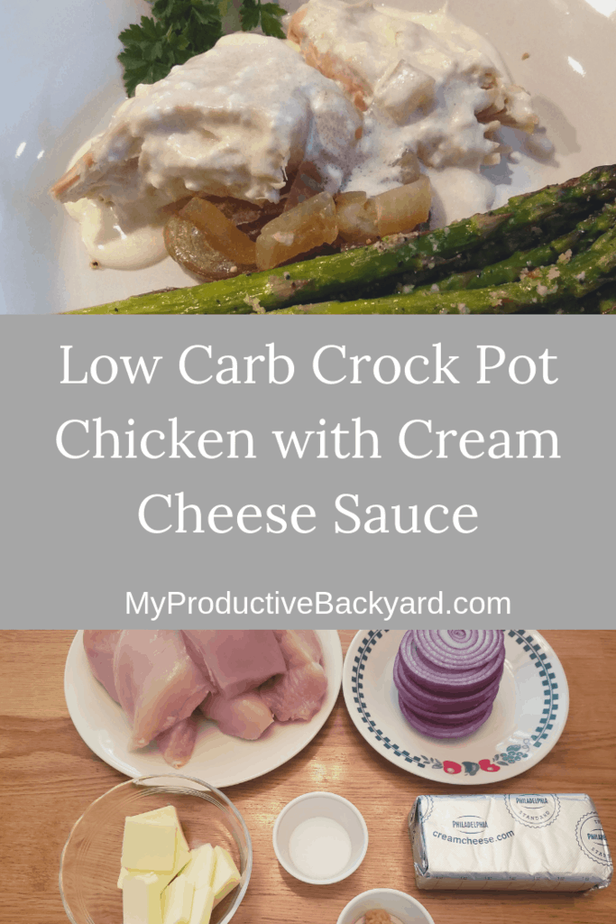 Low Carb Crock Pot Chicken And Cream Cheese Sauce My Productive Backyard