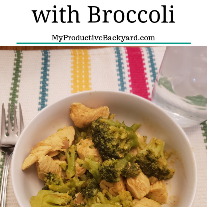 Thai Curried Chicken with Broccoli