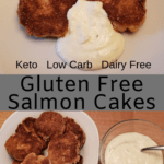 Gluten Free Salmon Cakes collage