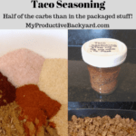 Homemade Taco Seasoning collage