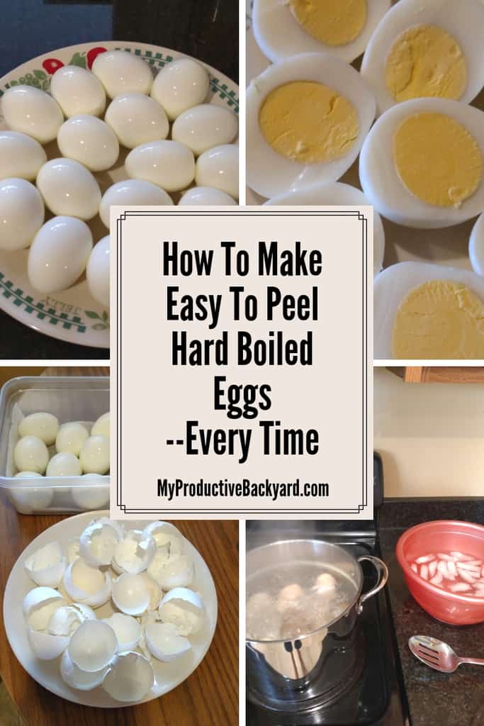 How to Make Easy to Peel Hard Boiled Eggs