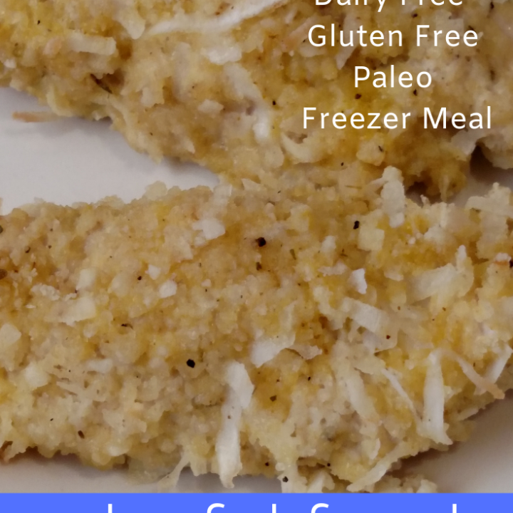 Coconut Crusted Chicken Strips