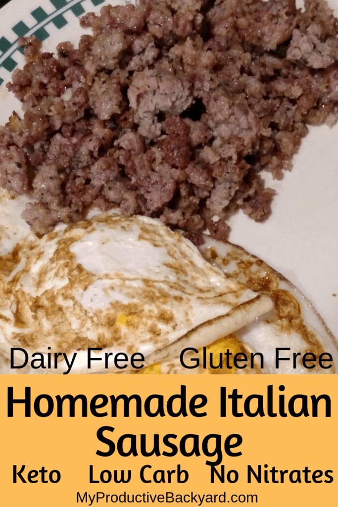 Homemade Italian Sausage