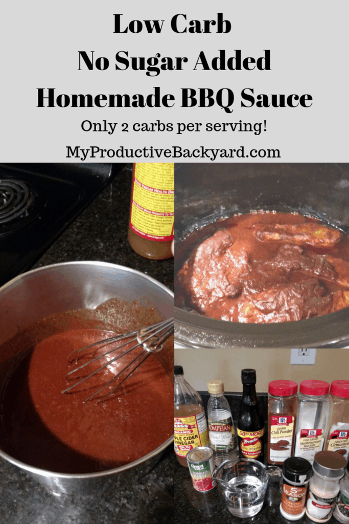 Low Carb No Sugar Homemade BBQ Sauce