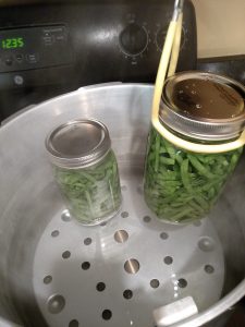 adding second jar to canner.