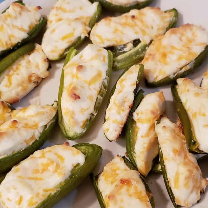 Low Carb Baked Jalapeno Poppers