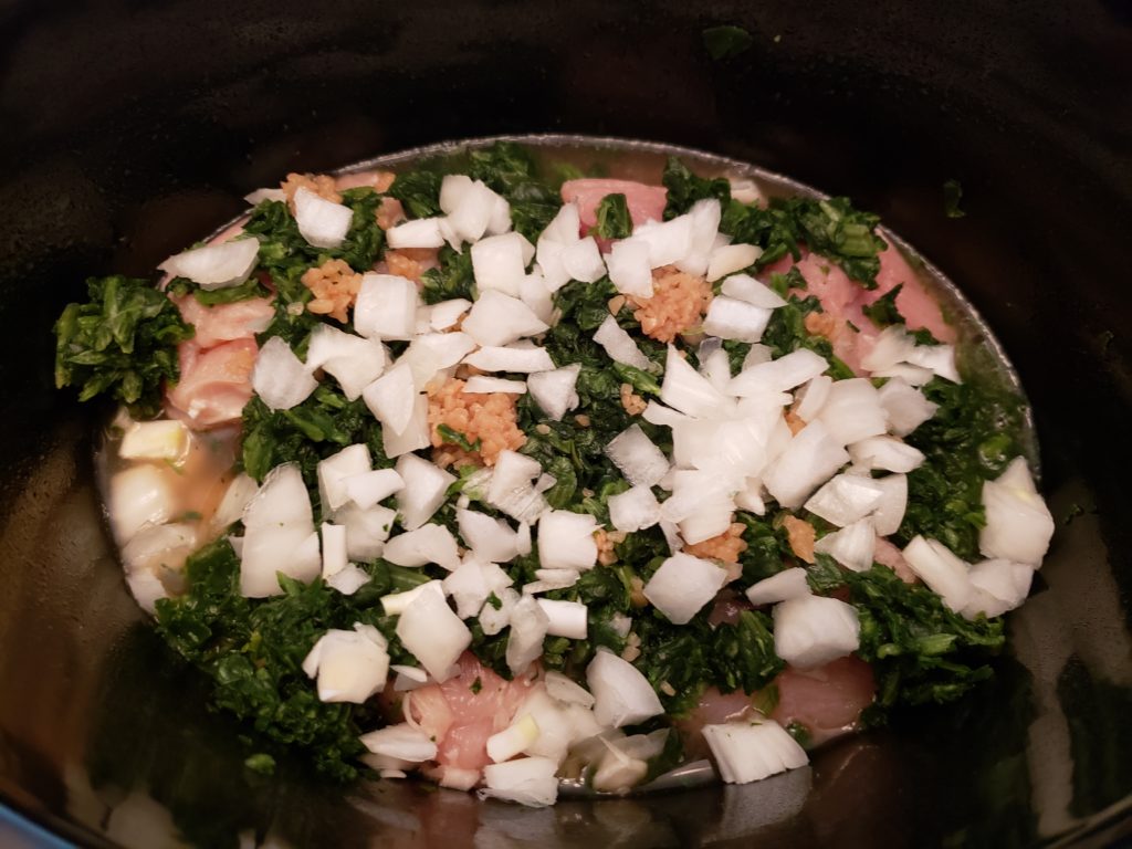 Crock Pot Spinach Artichoke Chicken - My Productive Backyard