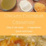 Chicken Enchilada Casserole Pinterest pin
