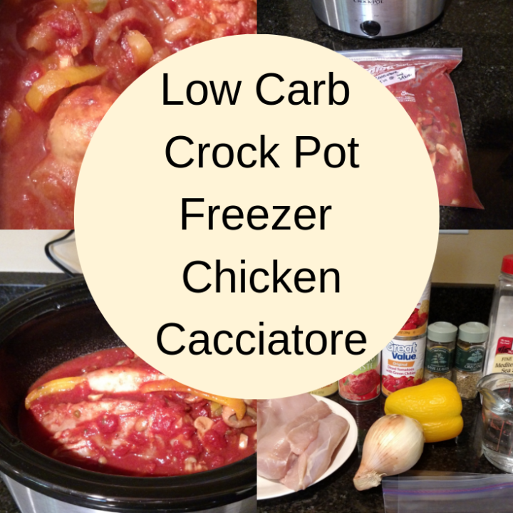 Freezer Chicken Cacciatore