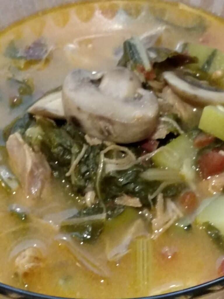 Healthy Pork Curry Vegetable Soup