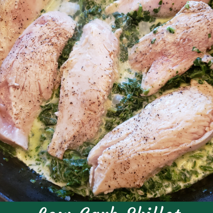 Skillet Chicken Florentine