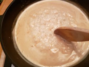 gravy for Velvet pork chops