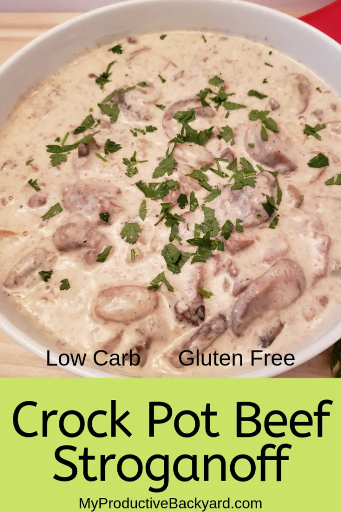 Crock Pot Beef Stroganoff