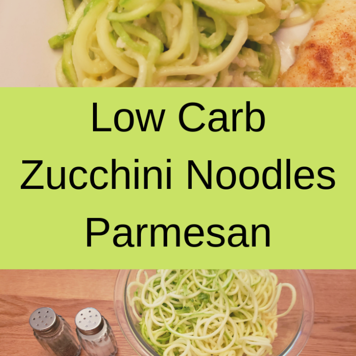 Zucchini Noodles Parmesan