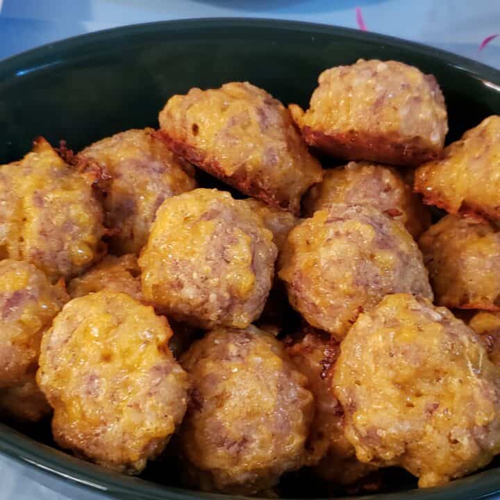 Low Carb Gluten Free Sausage Balls