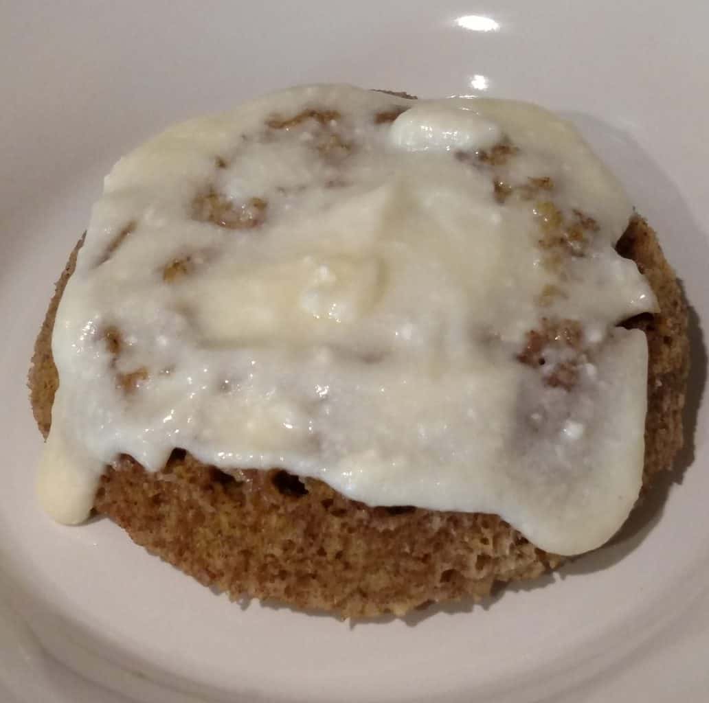 Pumpkin Spice 90 Second Cake