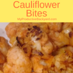Low Carb Buffalo Cauliflower Bites
