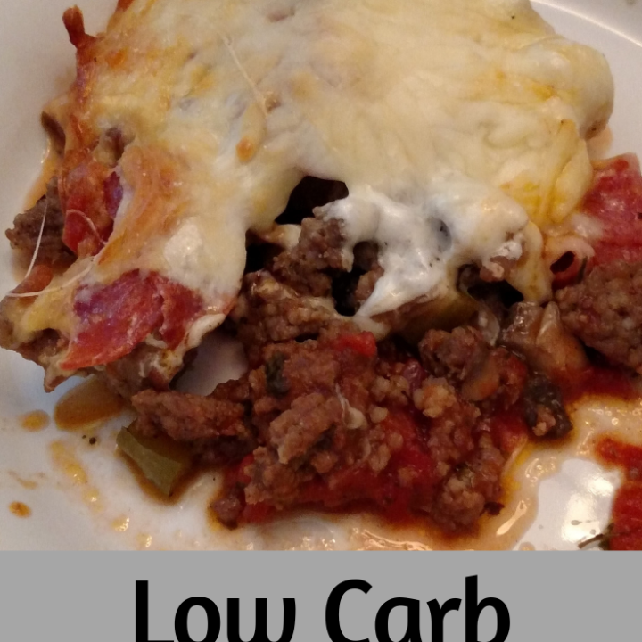 Low Carb Crustless Pizza