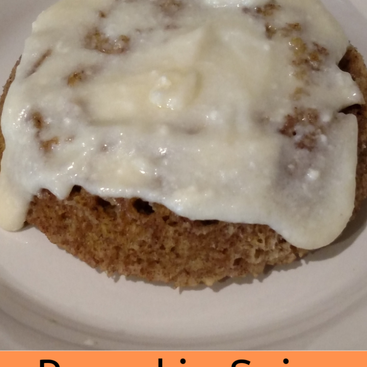 Pumpkin Spice 90 Second Cake