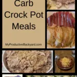 44 low carb crock pot meals Pinterest Pin