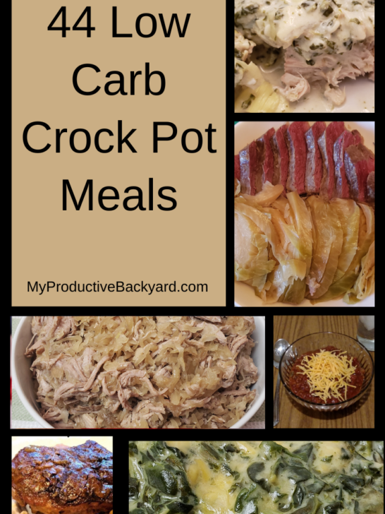 44 Low Carb Crock Pot Meals