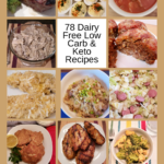78 Dairy Free Low Carb Keto Recipes Pinterest Pin
