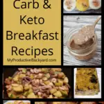 69 Low Carb Keto Breakfast Recipes Pinterest Pin