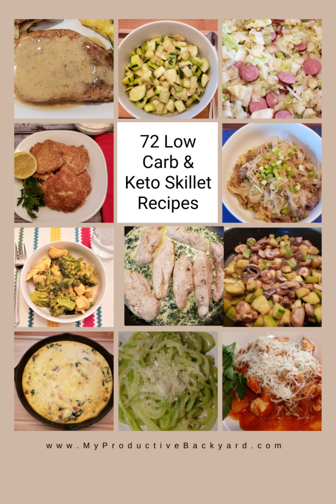 72 Low Carb Keto Skillet Recipes Pinterest Pin