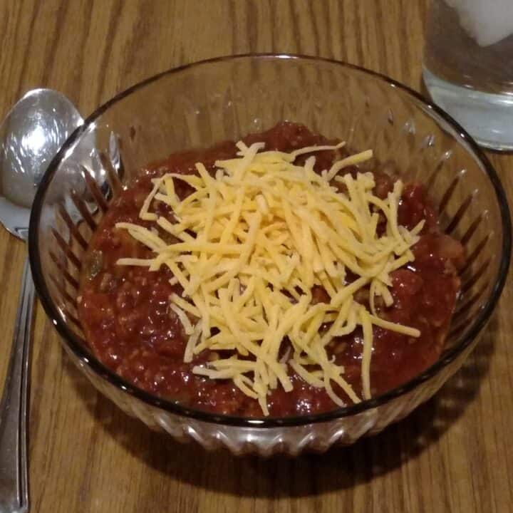 Low Carb Crock Pot Chili