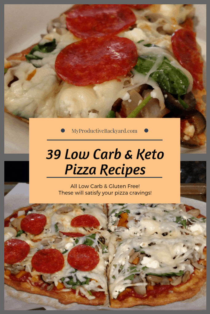 Low Carb Keto Pizza Recipes collage