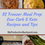 Freezer Meal Prep Low Carb Keto Recipes and Tips collage