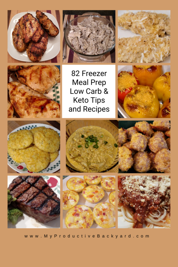 82 Freezer Meal Prep Low Carb Keto Tips and Recipes Pinterest Pin