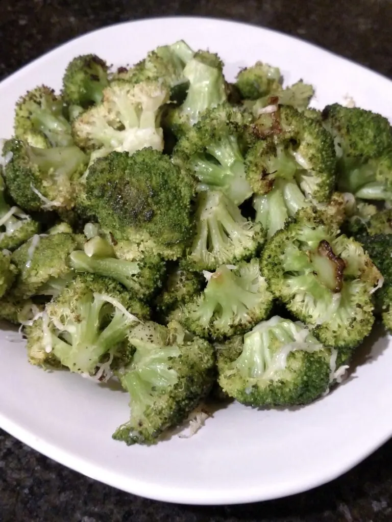 roasted parmesan broccoli