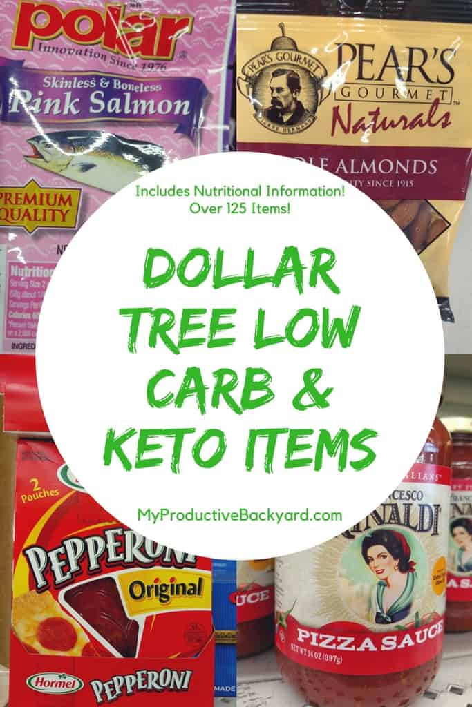Dollar Tree Low Carb and Keto Items