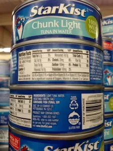 canned chunk light tuna