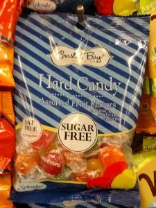 sugar free hard candy bag