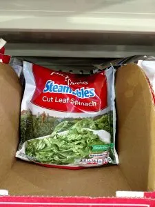 spinach bag