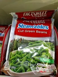 green beans bag