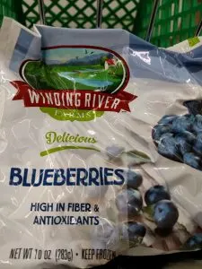 blueberries bag