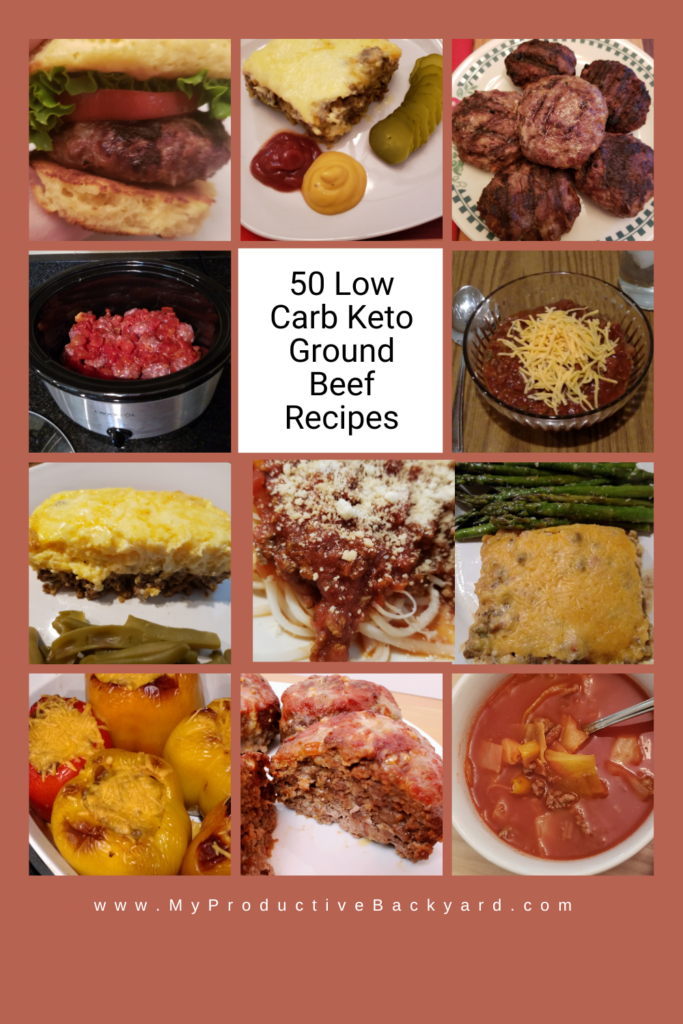 50 Low Carb Keto Ground Beef Recipes Pinterest Pin