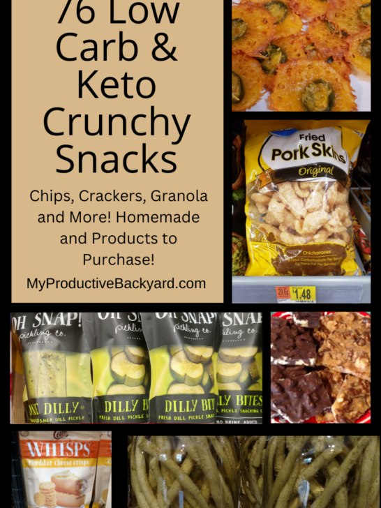 76 Low Carb Keto Crunchy Snacks