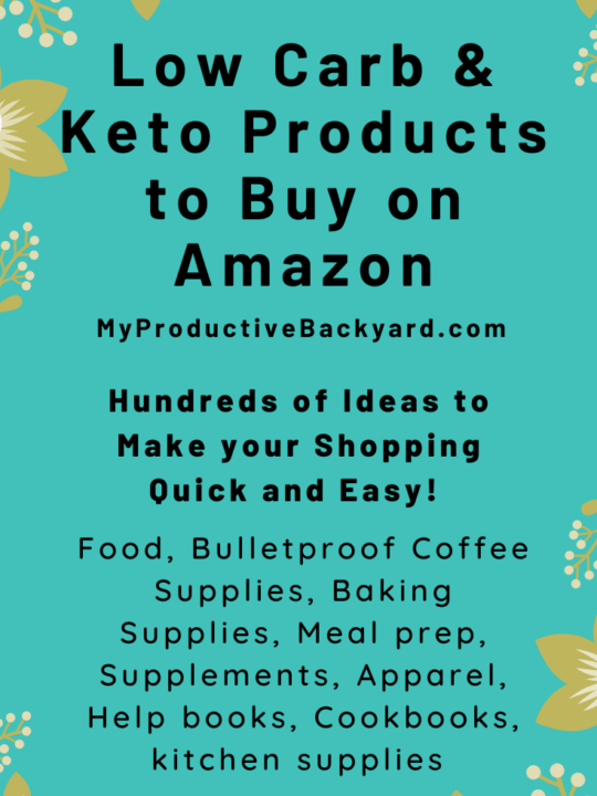 Low Carb Keto Products to Buy on Amazon