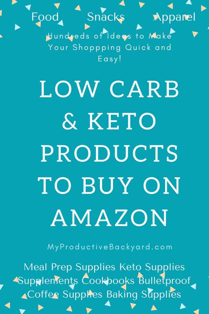 Low Carb Keto Products to Buy on Amazon
